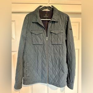 Scotch & Soda Men’s Blue Quilted Jacket Medium